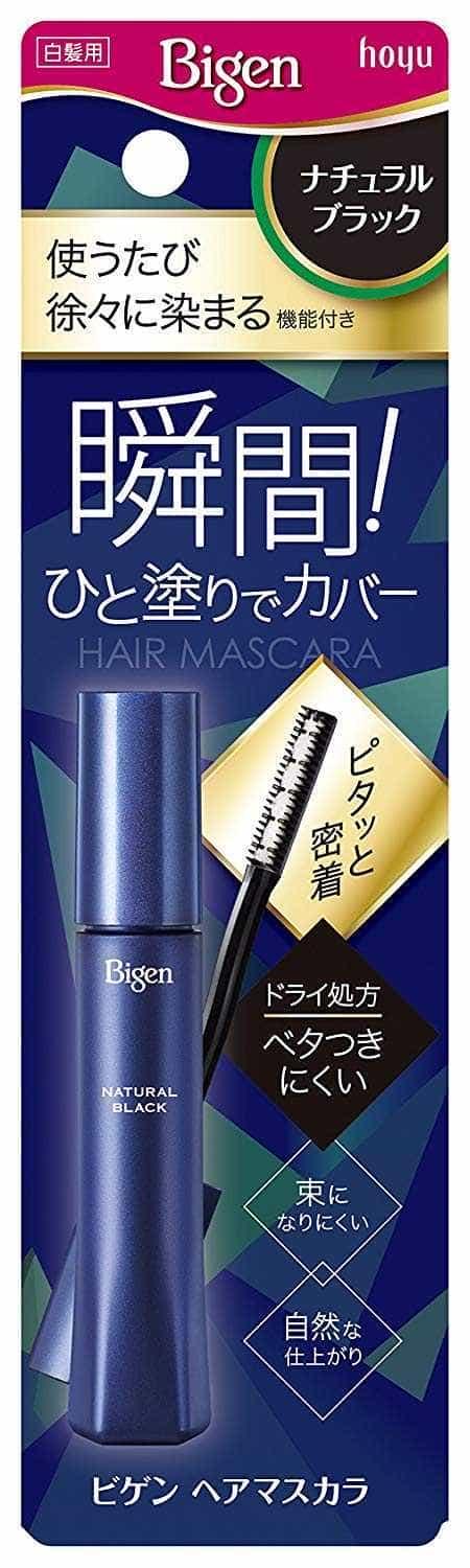Bigen Hair Mascara (Natural Black) - ホーユー ビゲンヘアマスカラ ナチュラルブラック