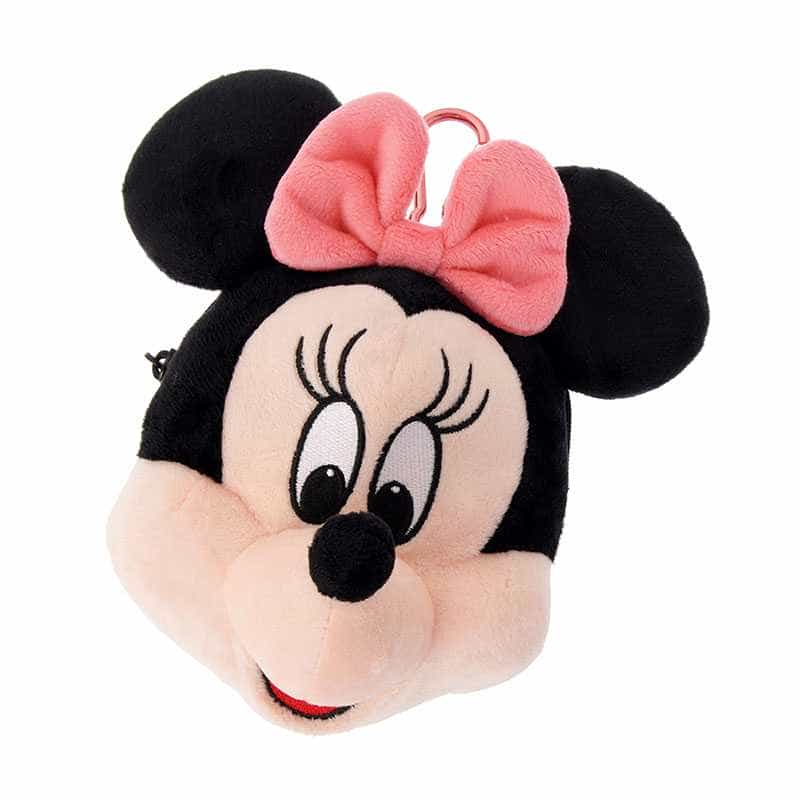 ( Disney School ) กระเป๋าหน้ามินนี่เมาส์ Pass Case Minnie Face