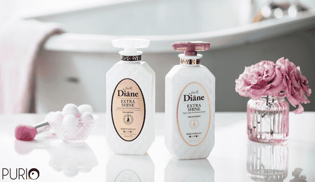 Moist Diane Extra Shine Shampoo&Treatment Set 450ml