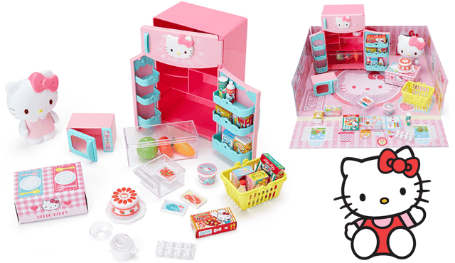 Hello Kitty Mini Kitchen Set เซ็ตของเล่นห้องครัวขนาดจิ๋ว