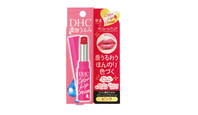 DHC ลิปครีมสี บำรุงริมฝีปากนุ่มชุ่มชื่น (สีชมพู)