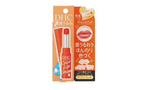 DHC ลิปครีมสี บำรุงริมฝีปากนุ่มชุ่มชื่น (สีส้มแอปริคอต)