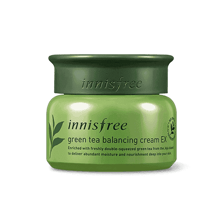 Innisfree Green Tea Balancing Cream EX 50ml ครีมบำรุงผิว ผสมสารสกัดชาเขียว