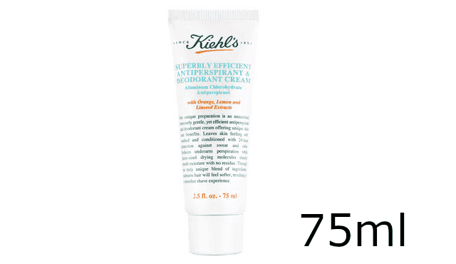 [Kiehl's]Superbly Efficient Anti-Perspirant and Deodorant 75ml