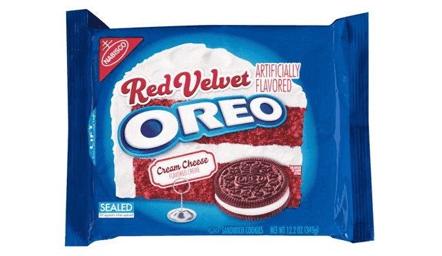 Nabisco Oreo Sandwich Cookies Red Velvet, 12.2 OZ