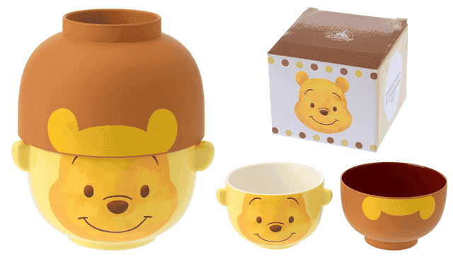 Winnie the Pooh ชุดชามและถ้วยน้ำชา ลายหมีพูห์