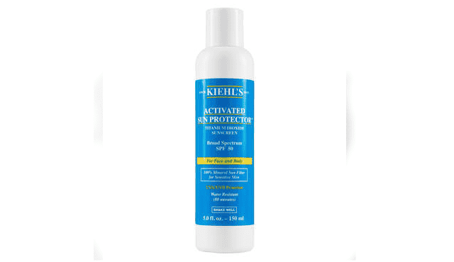 [Kiehl's] Activated Sun Protector 100% Mineral Sunscreen SPF 50 //150ml