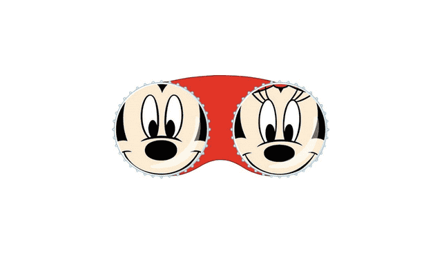 ＳＨＯ－ＢＩตลับใส่คอนแทคเลนส์ลาย Mickey & Minnie
