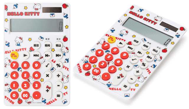 Hello Kitty Calculator เครื่องคิดเลข12หลัก
