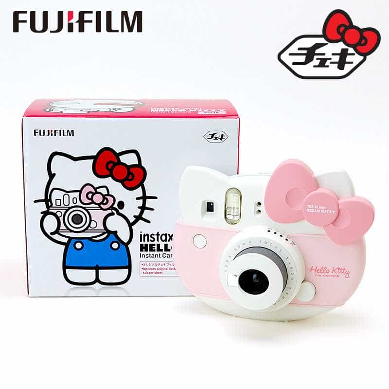 กล้องโพลารอยด์  FUJIFILM instax mini Hello Kitty สีชมพู