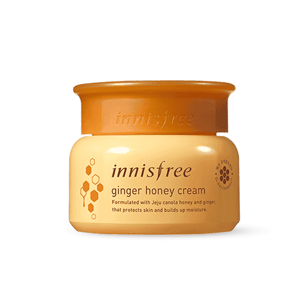 Innisfree Ginger Honey Cream 50ml ครีมบำรุงผิว มีส่วนผสมของขิงและน้ำผึ้ง เติมความชุ่มชื่น