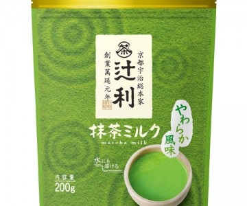 ชาเขียวมัทฉะลาเต้ Tsujiri Matcha Milk ชนิดผง ซองใหญ่ 200g